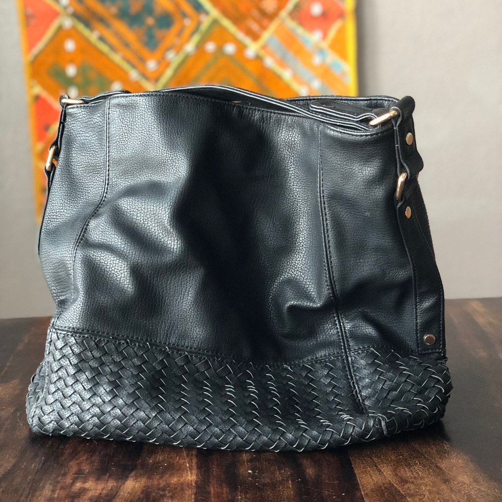Black Neiman Marcus Shoulder Bag